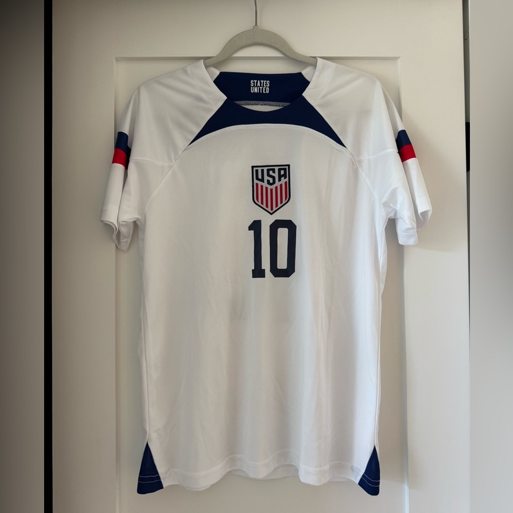 USA Soccer Jersey and shorts - Christian Pulisic #10